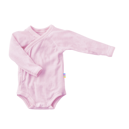 Joha Woll-Wickel-Strampler - Prime Rose