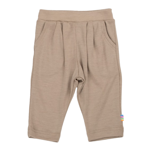 Joha Hose aus Wolle/Seide - Beige