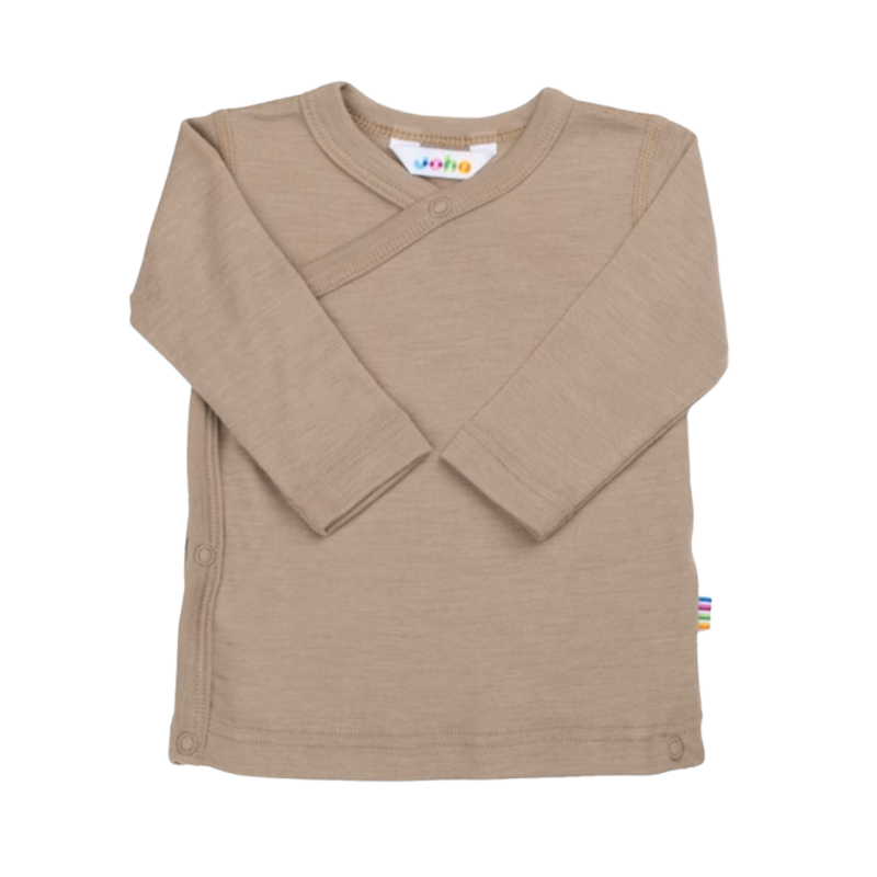 Joha wool/silk wrap cardigan - Beige
