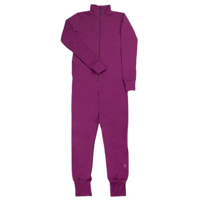 Joha merino wool jumpsuit women - Violet