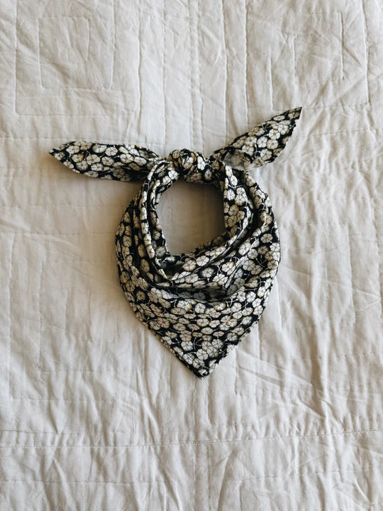 Lalaby Baumwoll-Bandana Vera – Schneeblume