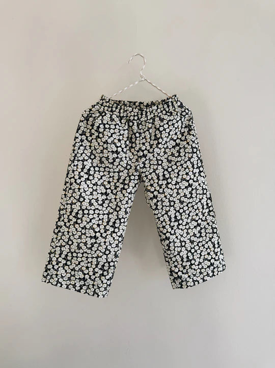 Lalaby cotton pants Frankie โ Brown dot