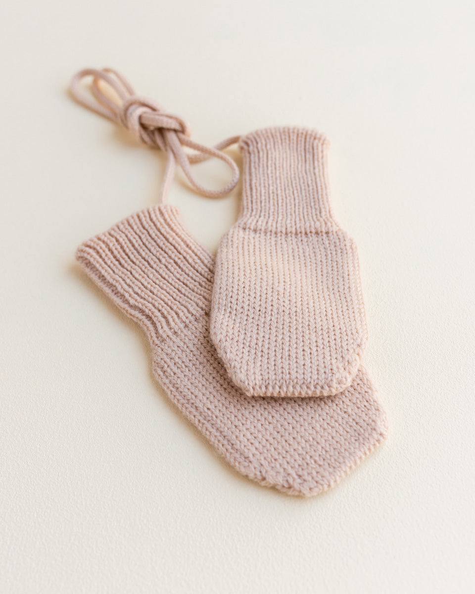 Hvid Handschuhe Fiza - Aprikose