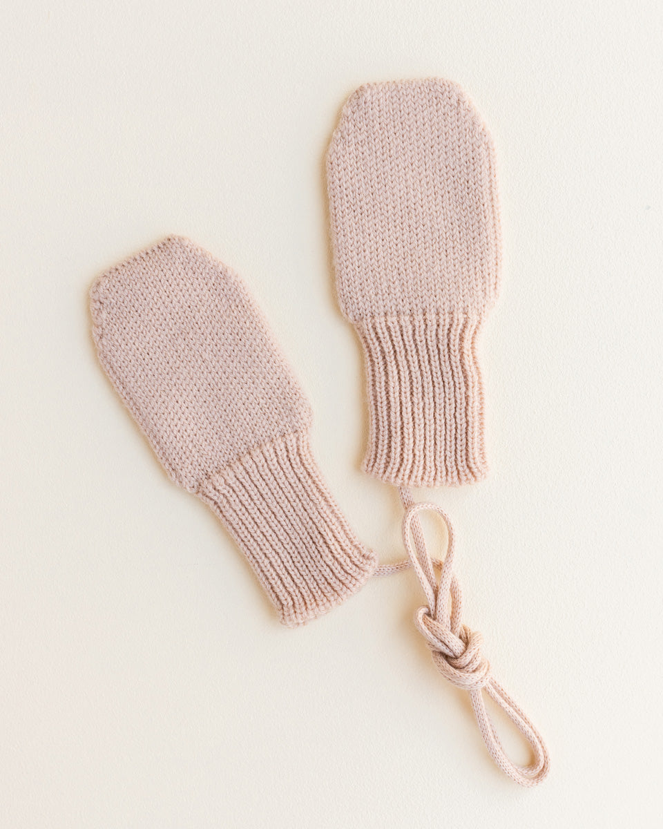 Hvid Handschuhe Fiza - Aprikose