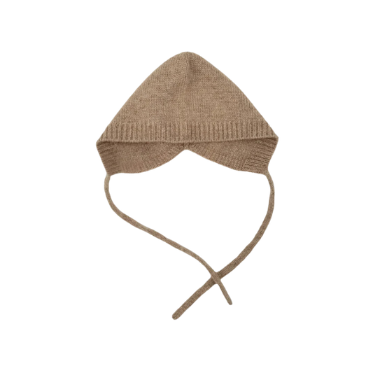 My Little Freckle Kaschmirmütze mit Schleife – Haferflocken