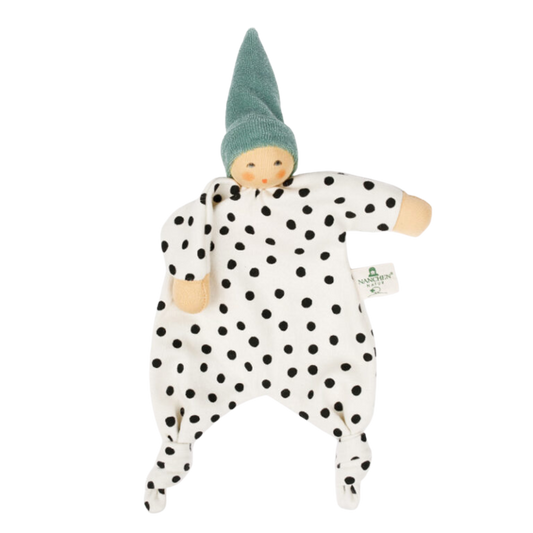 Nänchen Natur knuffeldoekje stippen – Salbei