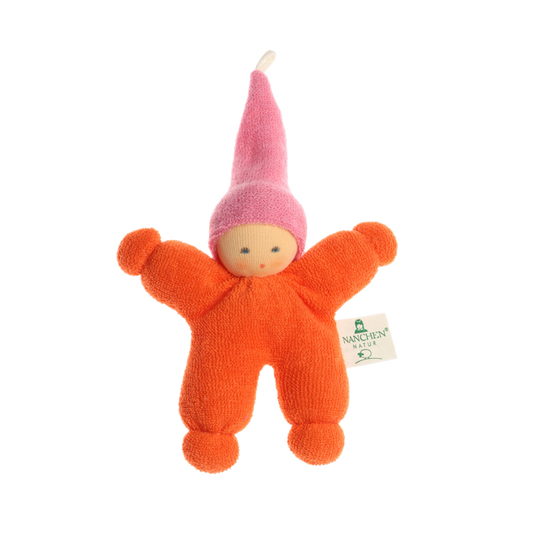 Hvid Teddy Tokki - Mokka