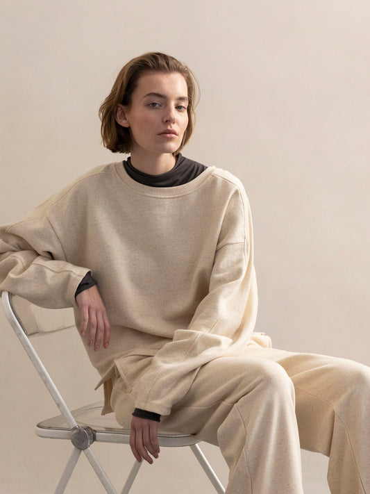 HALFEN Woll-Damen-Oversize-Cardigan – Noot