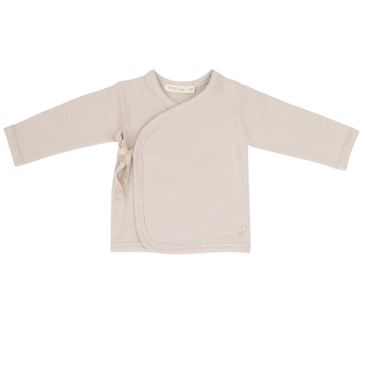 Wickelcardigan aus Kaschmirmischung von Phil & Phae x Atelier de Wevershoek – Nougat