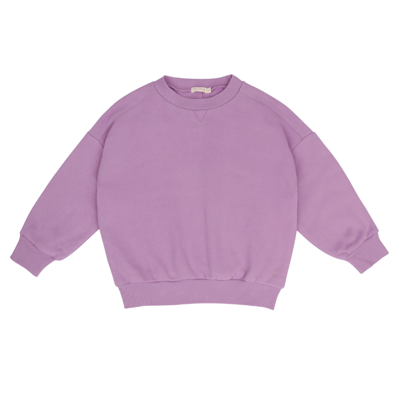 Phil & Phae Grobstrickpullover aus Bio-Baumwolle - Helles Flieder