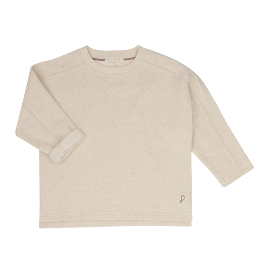 Phil & Phae lockerer Pullover aus Leinenmischung - Natur