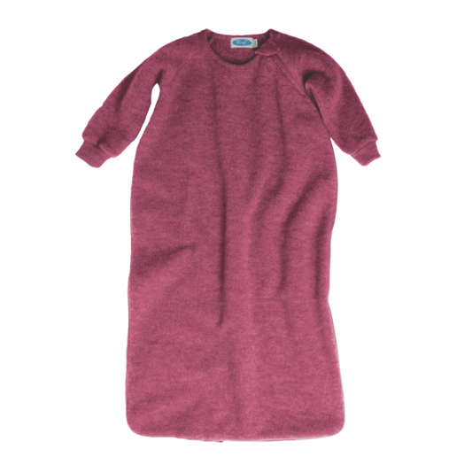 Reiff Wolf Fleece-Schlafsack mit Ärmeln – Mauve