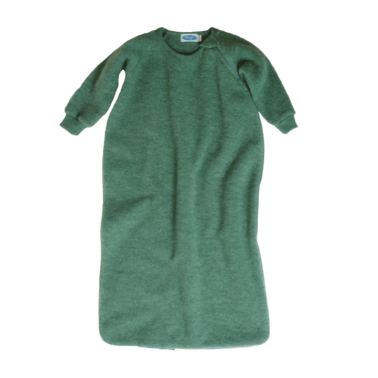 Reiff Wolf Fleece-Schlafsack mit Ärmeln – Salbei