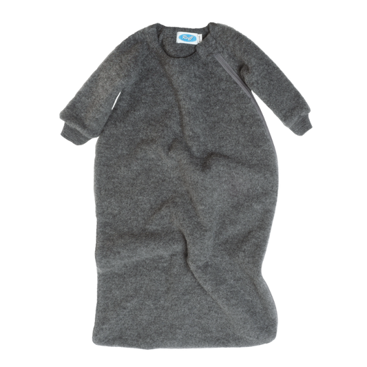 Reiff Wolf Fleece-Schlafsack mit Ärmeln – Rock