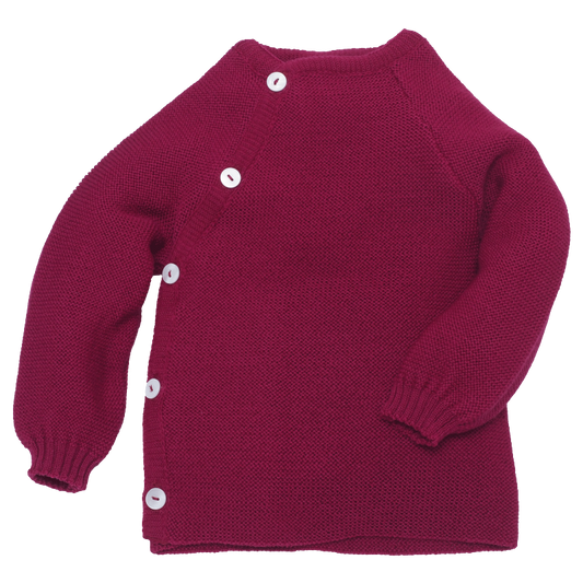 Reiff Wickeljacke aus Merinowolle - Flieder