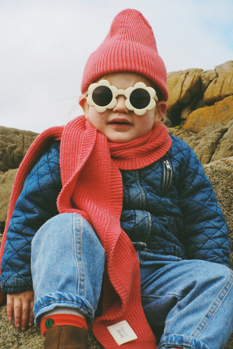 Hvid sjaal Gustave - Lollipop