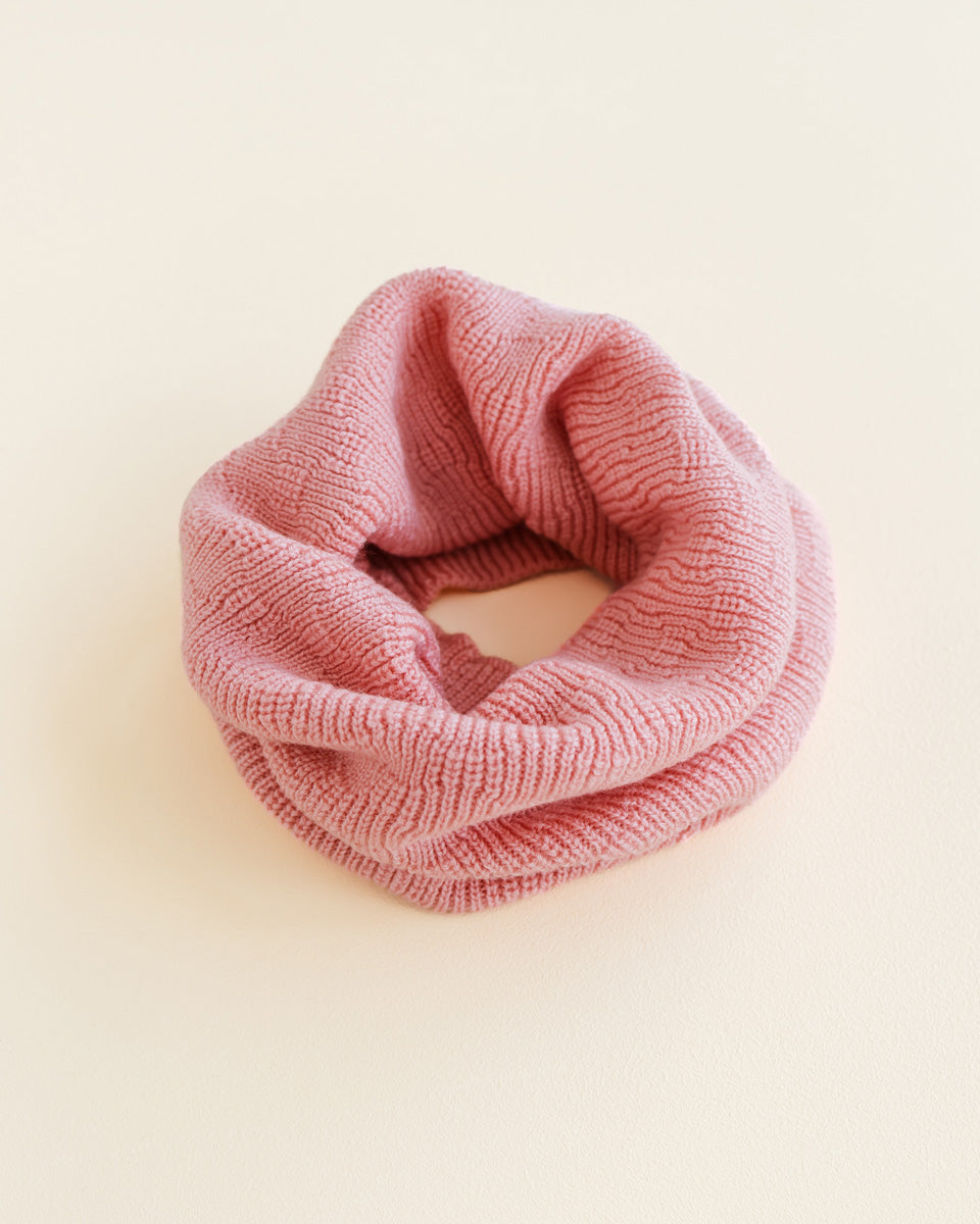 Hvid-Schlauchschal Gigi – Bubblegum
