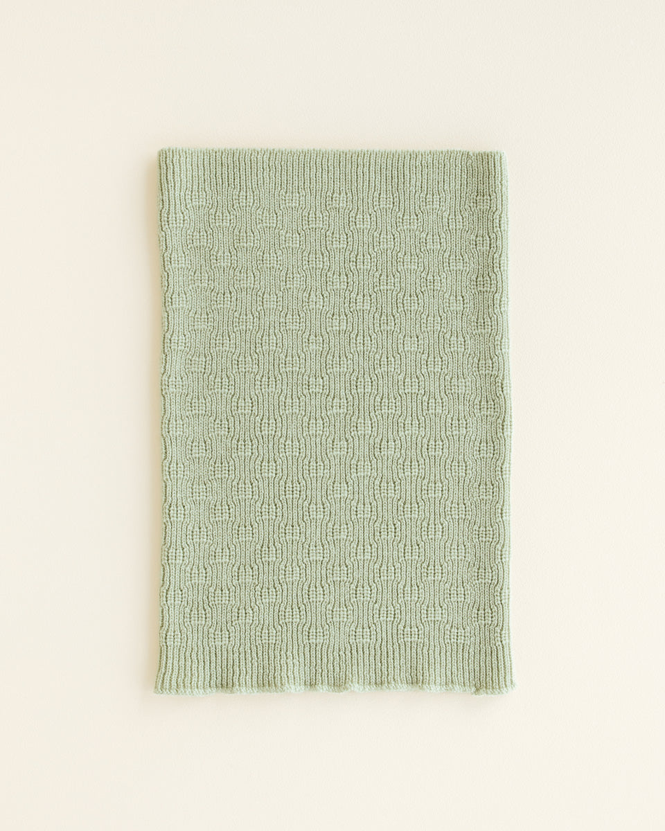 Hvid Schlauchschal Gigi - Mint