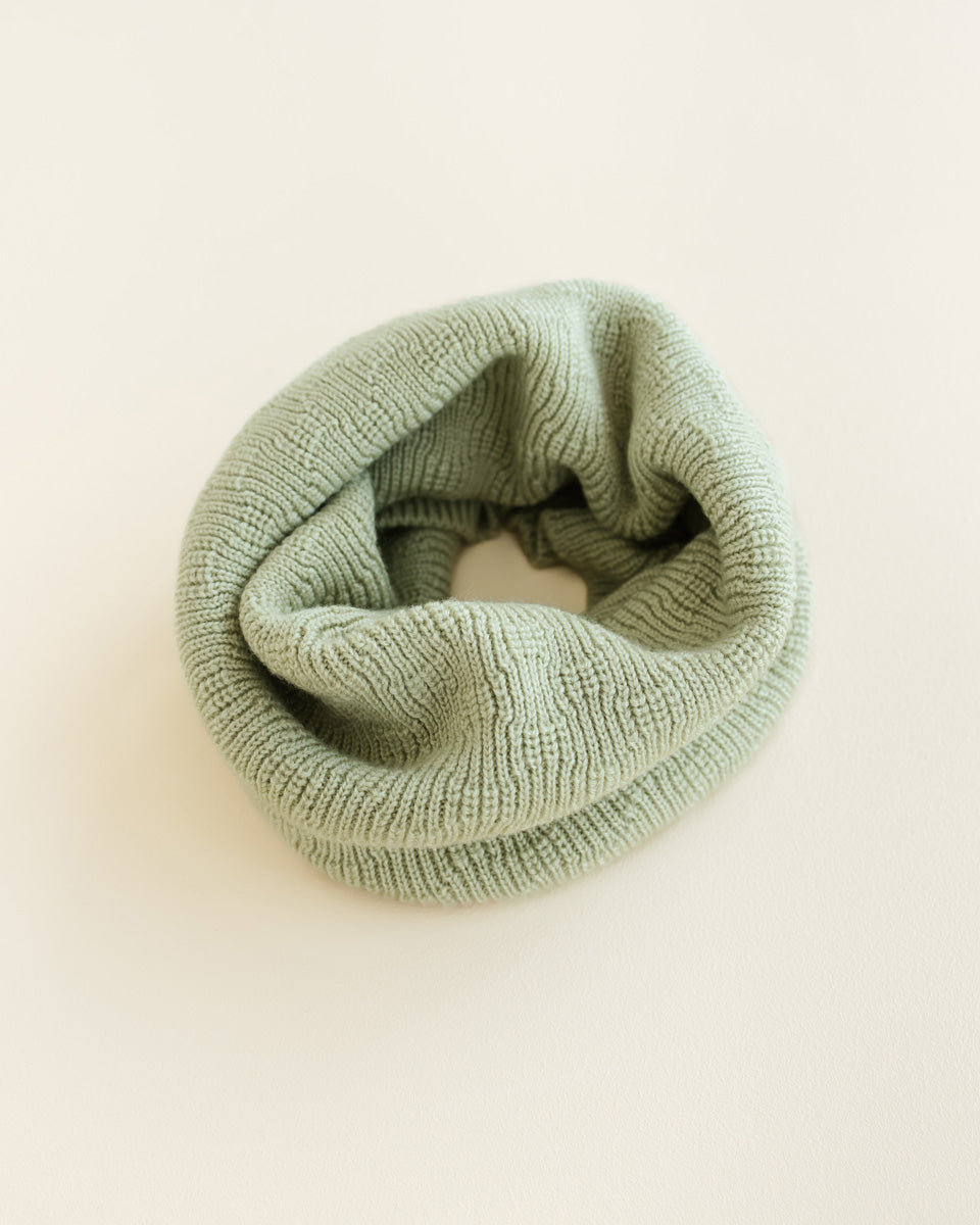 Hvid Schlauchschal Gigi - Mint