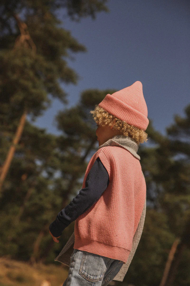 Hvid Weste Harvey Kinder - Bubblegum