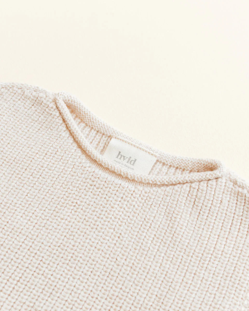 Hvid Weste Harvey Baby - Creme