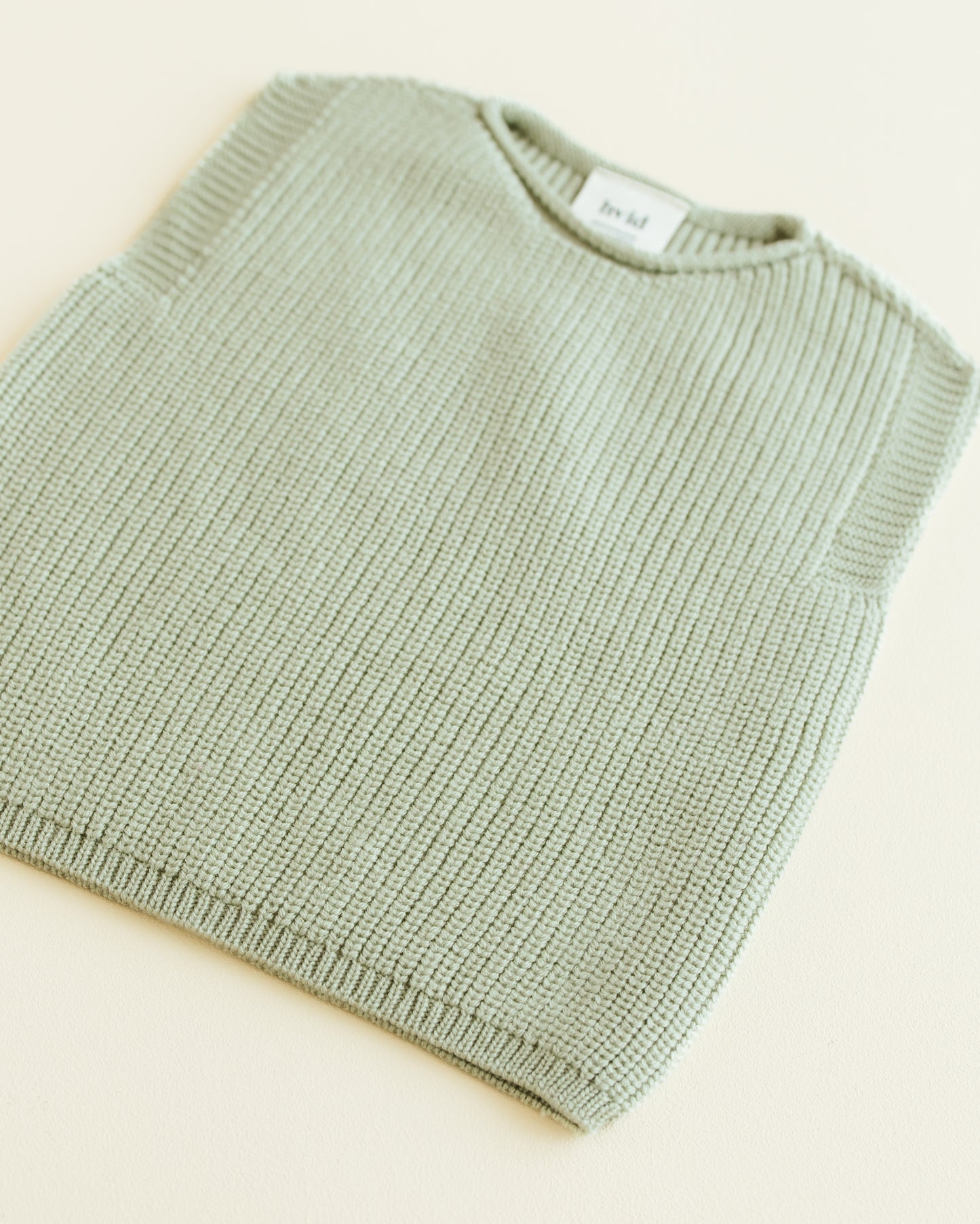 Hvid Weste Harvey Baby - Mint