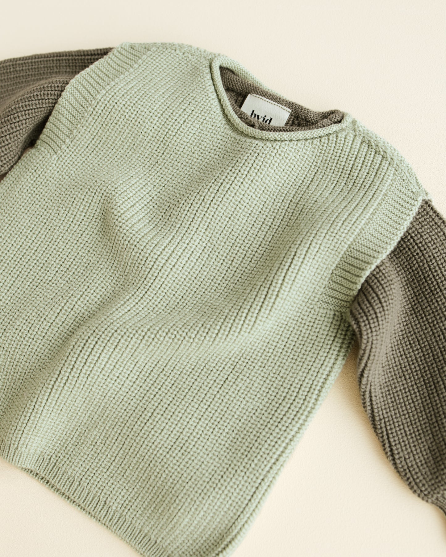 Hvid Weste Harvey Baby - Mint
