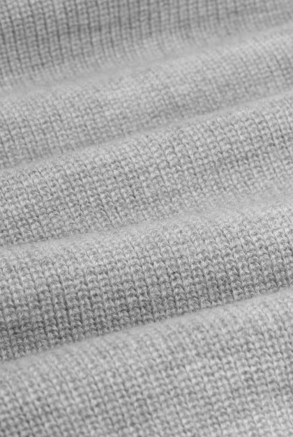 Gray Label Baby-Strickjacke aus Wolle – Graumeliert