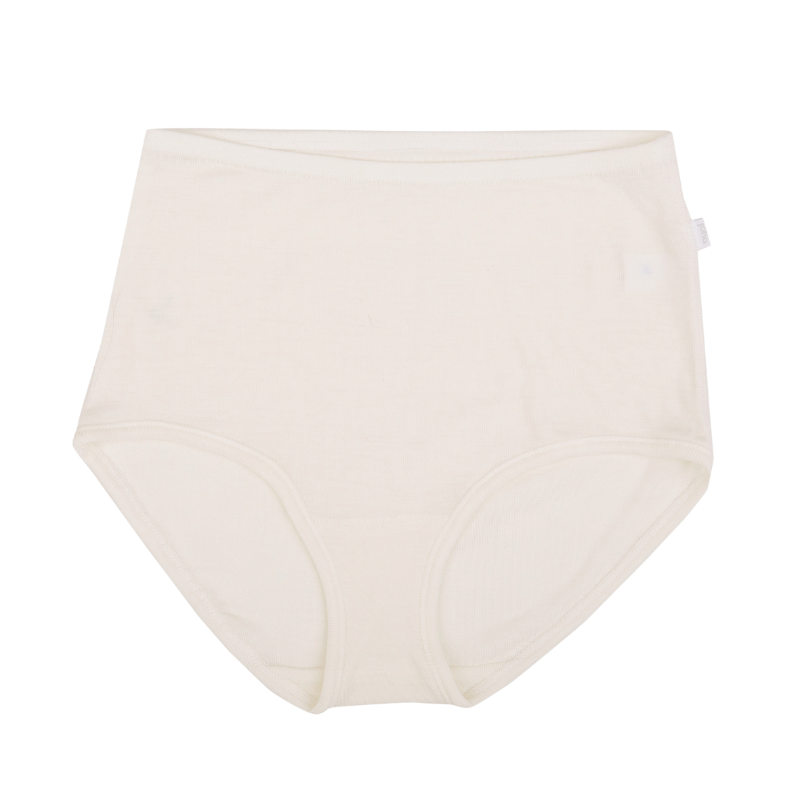 Joha Woll-Unterwäsche mit hoher Taille für Damen - Off-White