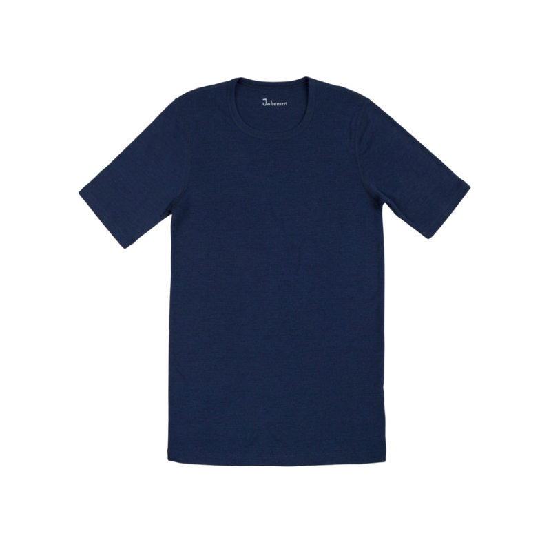 Joha wollen t-shirt heren - Dark blue