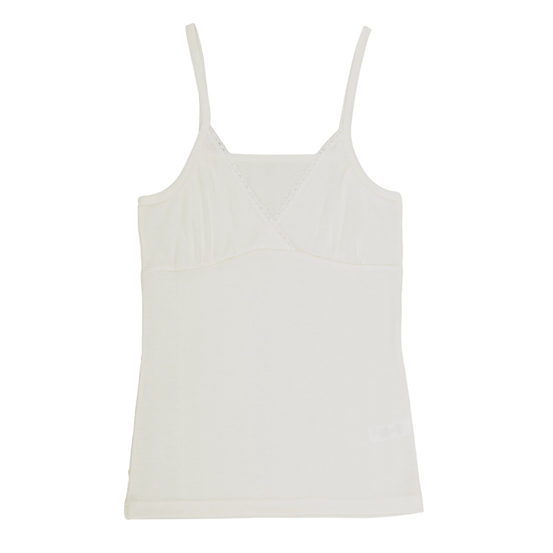 Joha Damen-Hemd aus Wolle/Seide - Off-White