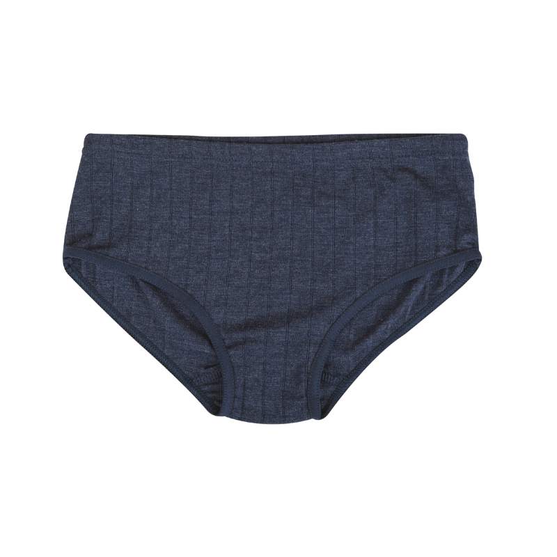 Joha wool/silk hipster ladies - Navy