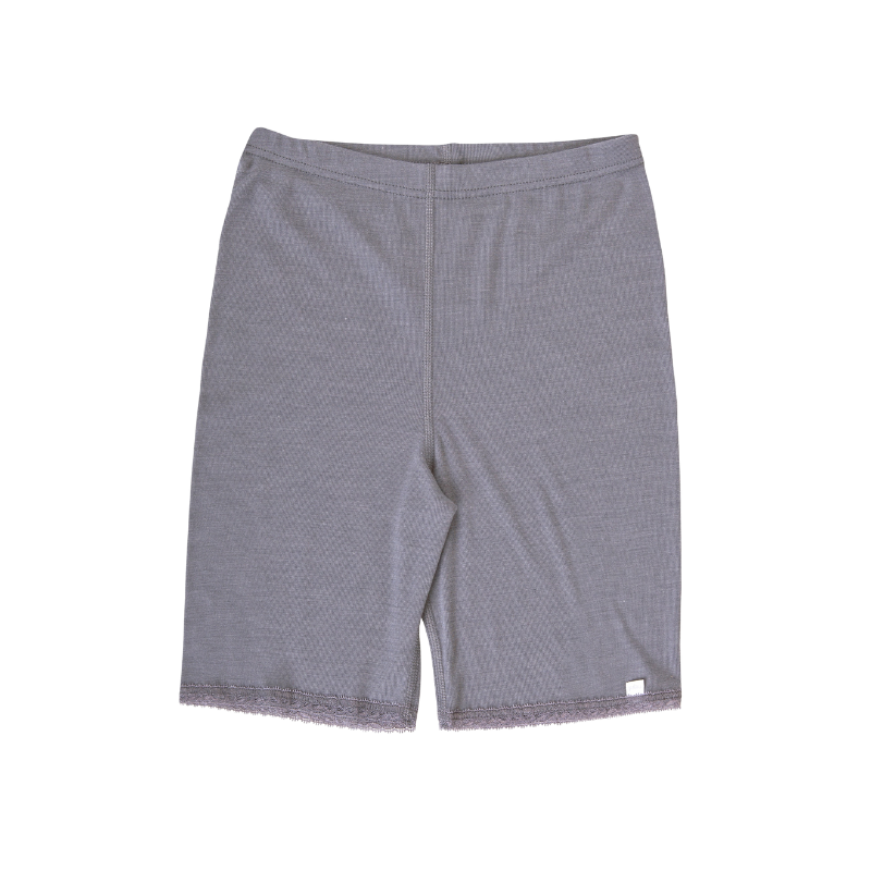 Joha Wolle/Seide Shorts Damen - Grau
