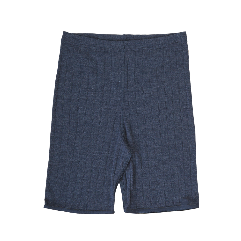 Joha Wolle/Seide Shorts Damen - Navy