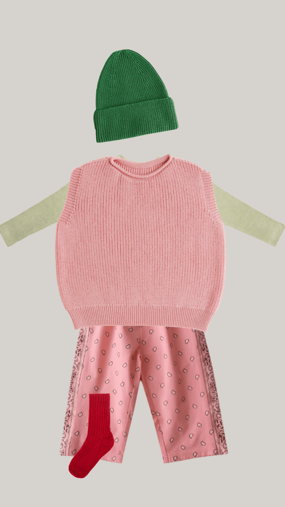 PRE-ORDER Rory George Baumwoll-Bandana-Höschen - Pink