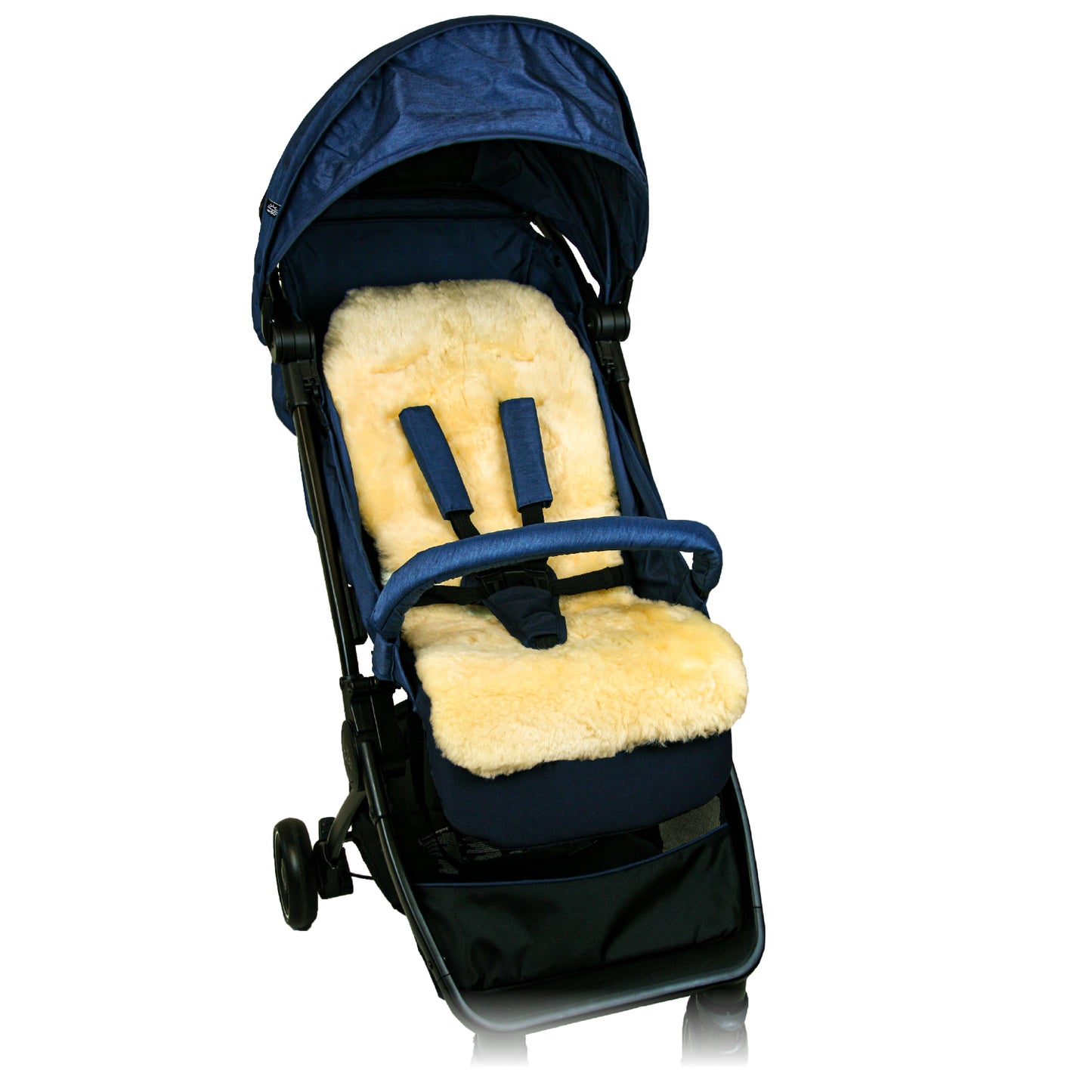 Heitmann Felle Buggy/Autositz Schaffell - Gold