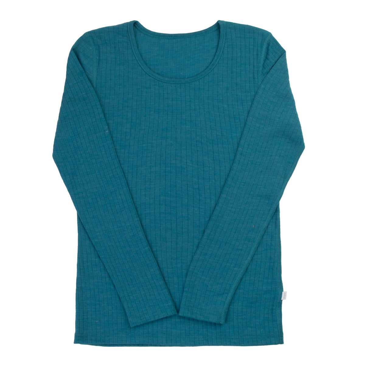 Joha wollen longsleeve dames - Turquoise