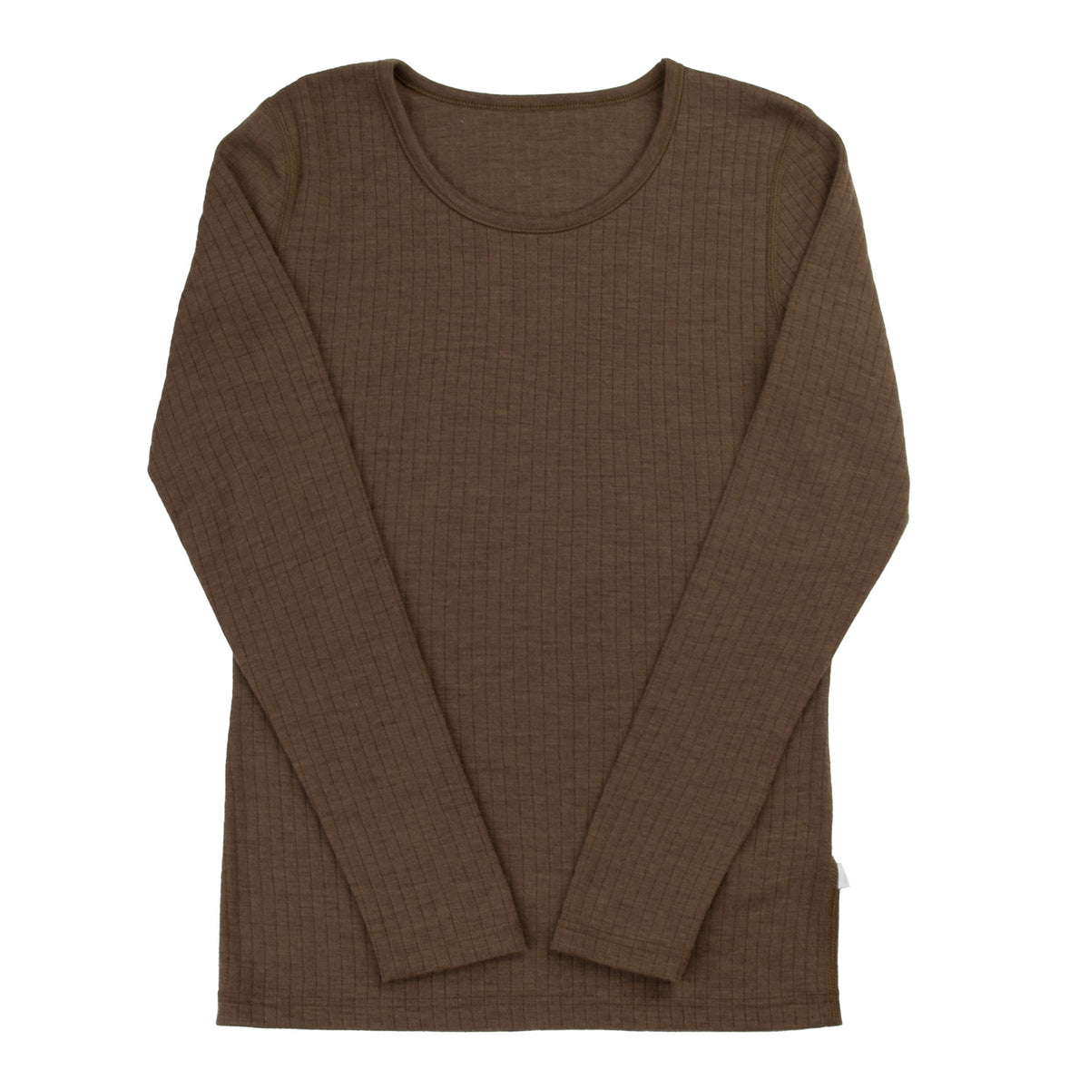 Joha women's wool long sleeve - Brown