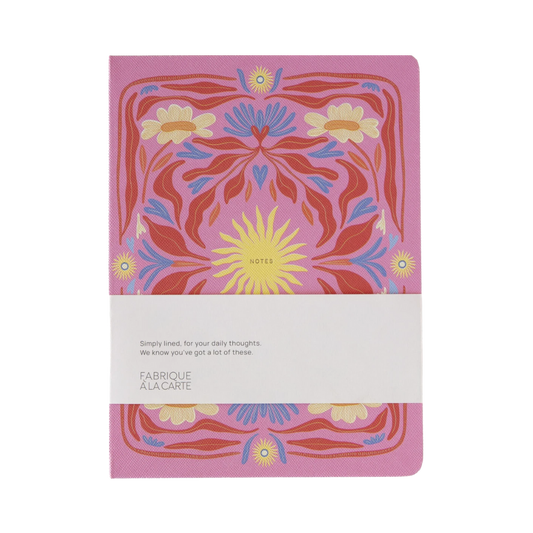 A-Journal Fabrique Notebook - Sun Pink