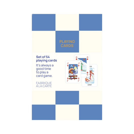 A-Journal Fabrique Playing Cards - Winter