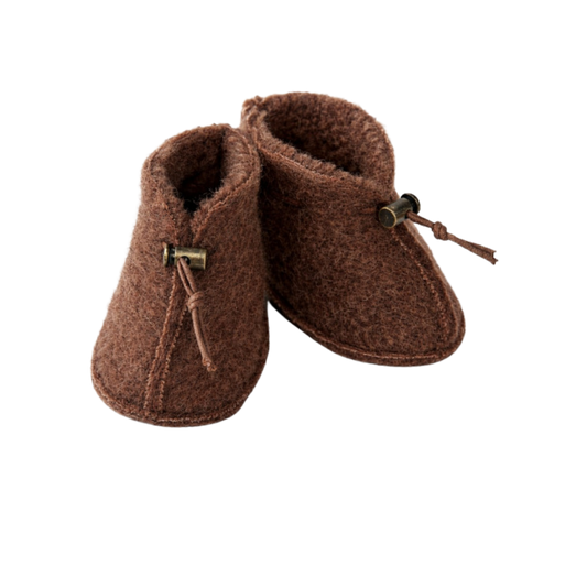 Alwero baby slofjes Emo - Choco