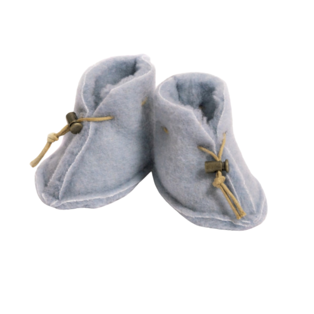 Alwero baby slofjes Emo - Ice Blue