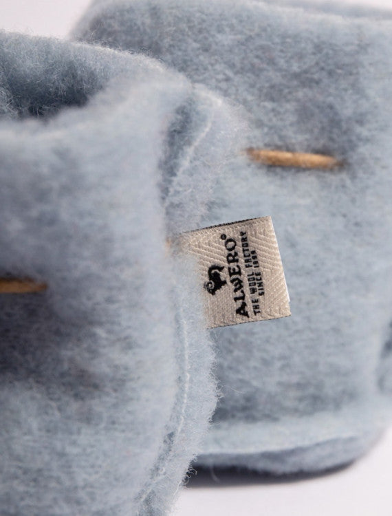 Alwero baby slofjes Emo - Ice Blue