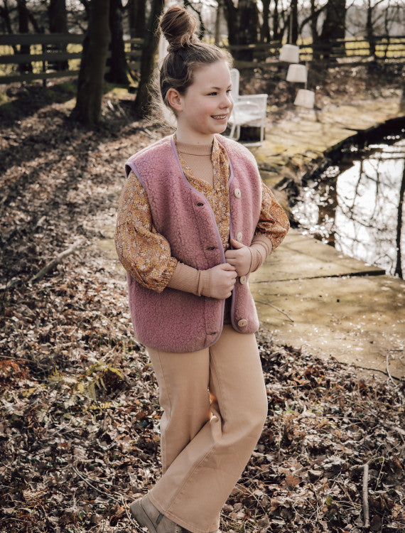 Alwero PO Junior Woll-Bodywarmer – Venetian Pink