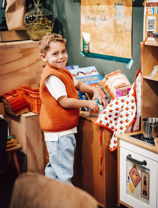 Alwero Tyb Light Junior Woll-Bodywarmer – Coral