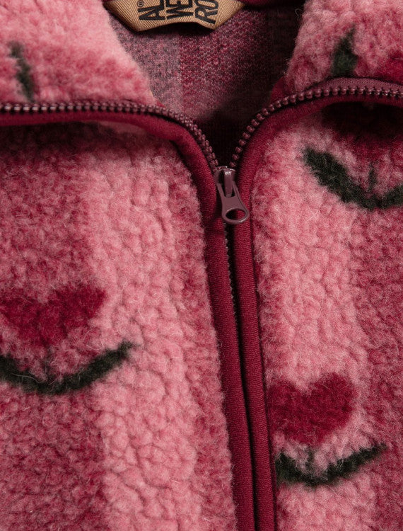 Alwero vest Belins ul Junior - Cherry Pattern