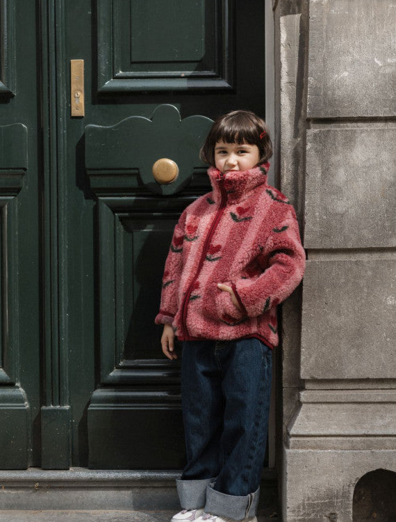 Alwero vest Belins ul Junior - Cherry Pattern