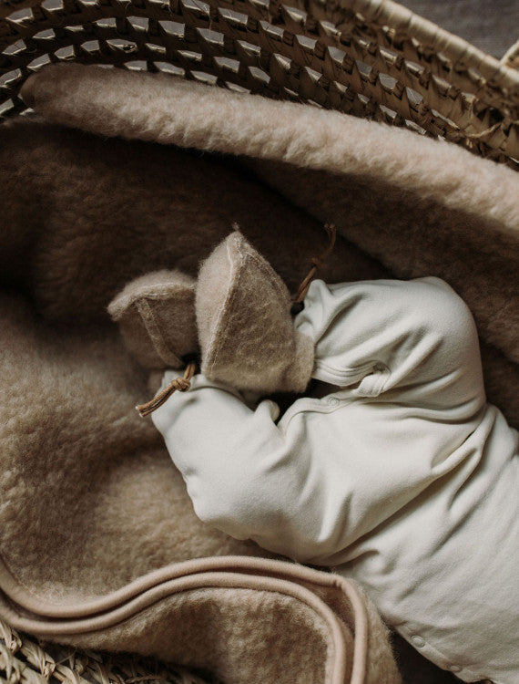 Alwero Babyhausschuhe Emo - Beige