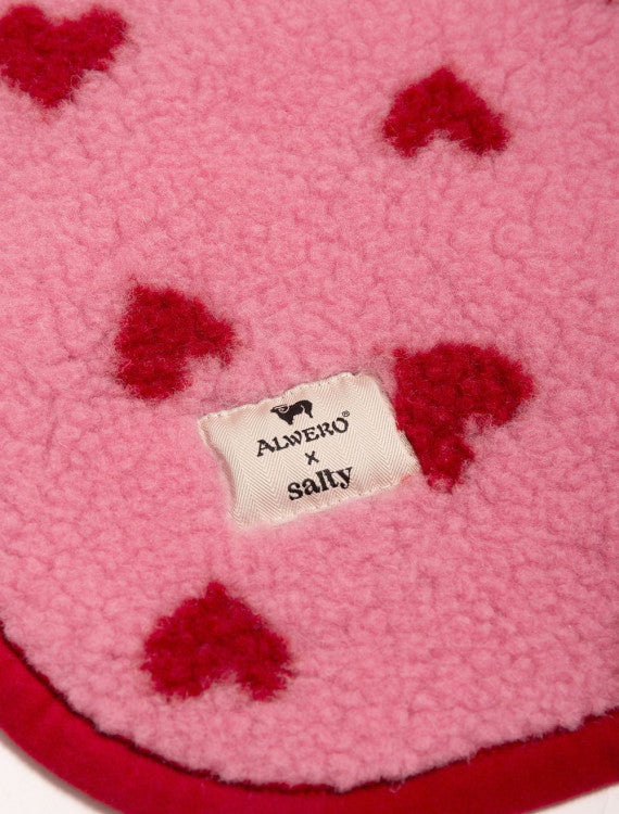 Alwero X Salty wieg beschermer - Bubble Gum Heart