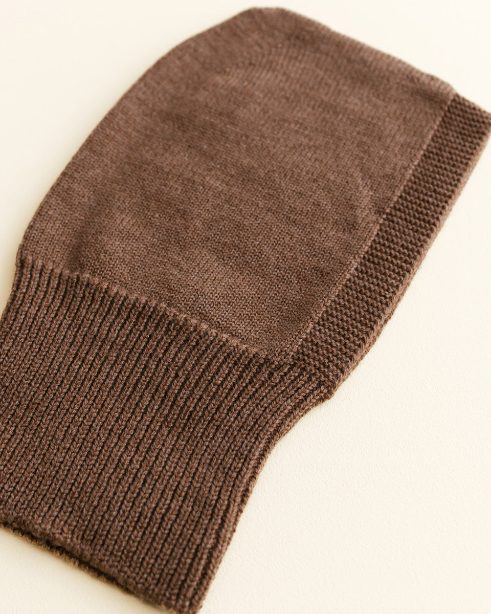 Weiße Sturmhaube Eddy - Mocha